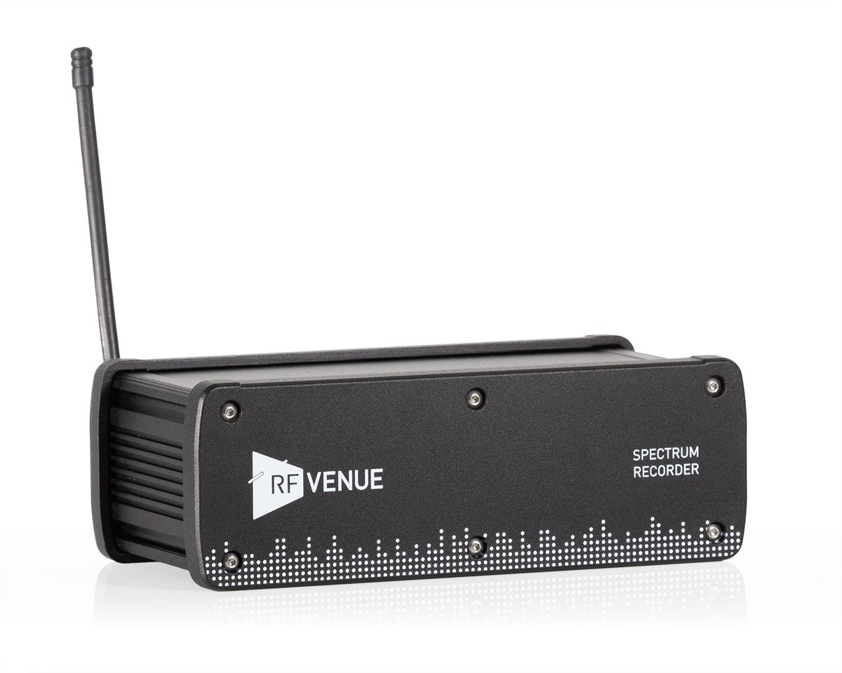 RF Venue's Spectrum Recorder firmware update: smarter, faster and